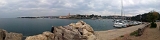 Kroatien Insel Krk 08 kleinerer Hafen Panorama