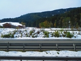 Kroatien Insel Krk 62 erste Schnee aufm Heimweg